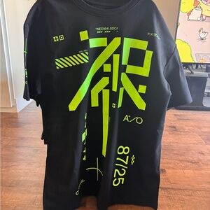 Neo4ic "Runner" T-shirt in Neon Green